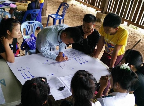 Mobile teachers trained by Save the Children to improve education in Myanmar