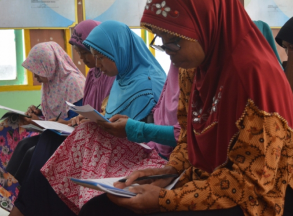 Women are leading disaster resilience in Indonesia